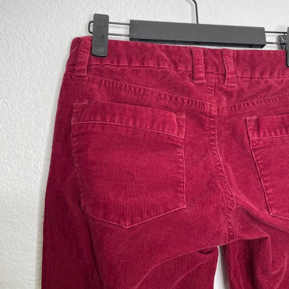 J.Crew Women's Size 0R Red Corduroy Bootcut Pants - Picture 11 of 14